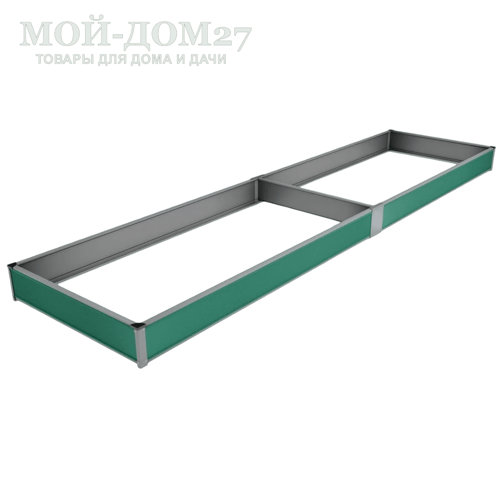 Оцинкованная грядка 1х7,8 метра купить по низкой цене в Хабаровске | 8 000  руб. | Мой-Дом27 | Доставка по городу, в регионы